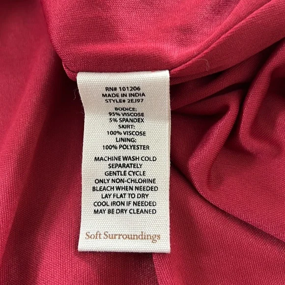 NWT Soft Surroundings Niran Maxi Dress - Picture 6 of 7